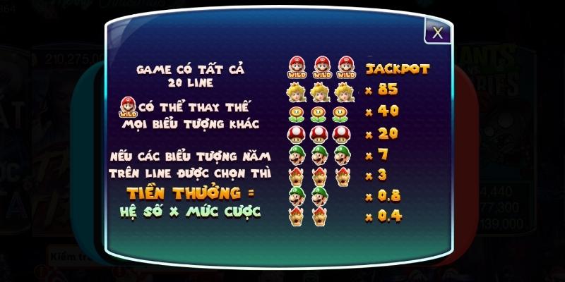 Quay hũ Mario
